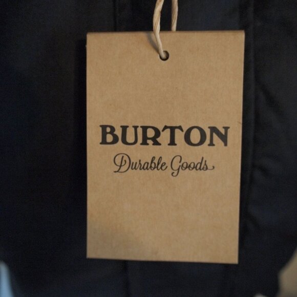 Burton Hazelton Hooded Jacket Womens Sherpa Fleece Collar True Black Size XS - Picture 8 of 13